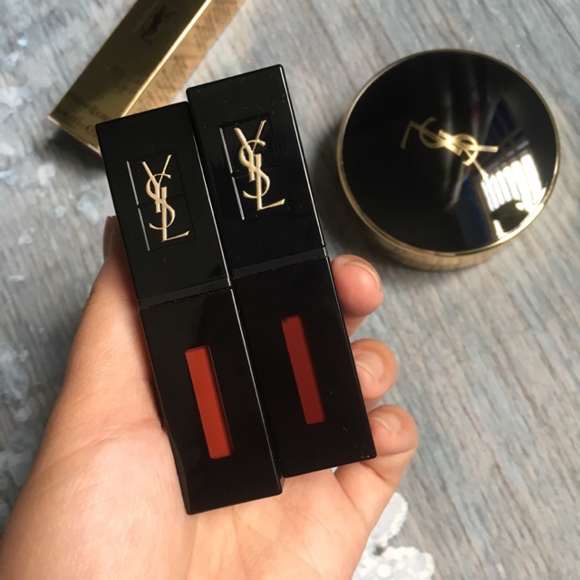 Son Kem YSL Vinyl Cream Lip Stain - Image 5
