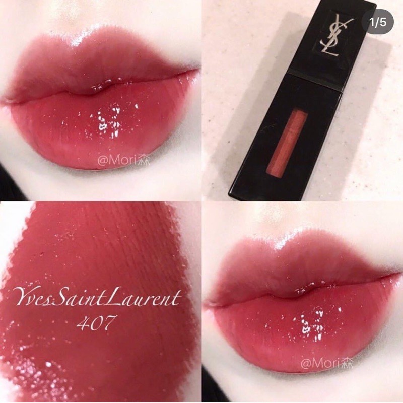 Son Kem YSL Vinyl Cream Lip Stain - Image 9