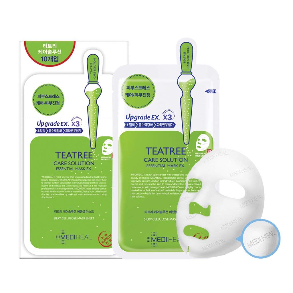 Mặt Nạ Mediheal Teatree Care Solution Essential Mask EX 5 Miếng - Image 2