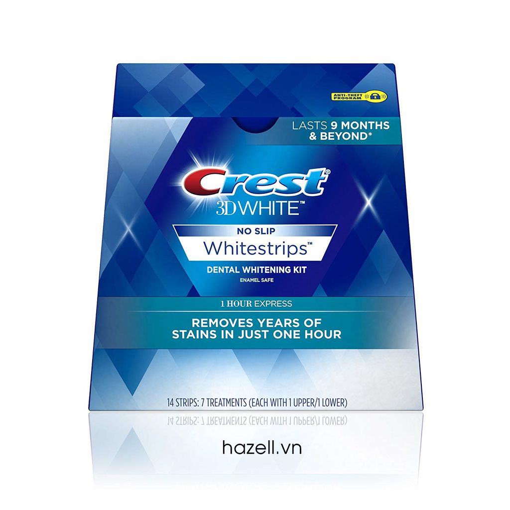 Miếng dán trắng răng Crest 1Hour Express Levels 12 Whiter - Image 5
