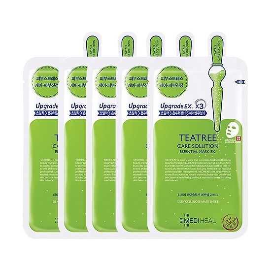 Mặt Nạ Mediheal Teatree Care Solution Essential Mask EX 5 Miếng
