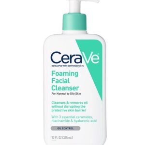 Sữa Rửa Mặt Cerave Foaming Facial Cleanser 355ml