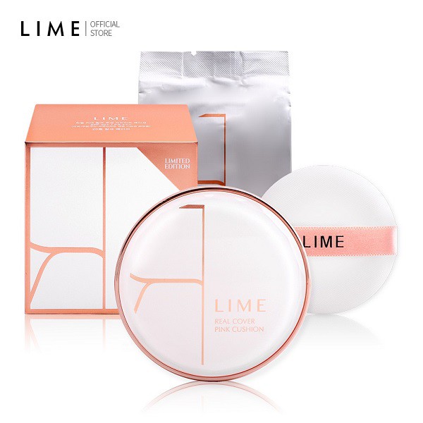 Cushion Lime V Real Cover Pink - Image 2