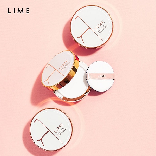 Cushion Lime V Real Cover Pink - Image 3
