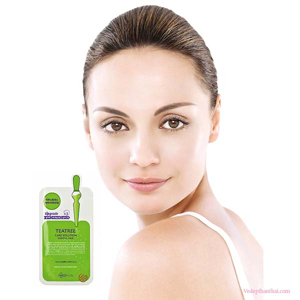 Mặt Nạ Mediheal Teatree Care Solution Essential Mask EX 5 Miếng - Image 8
