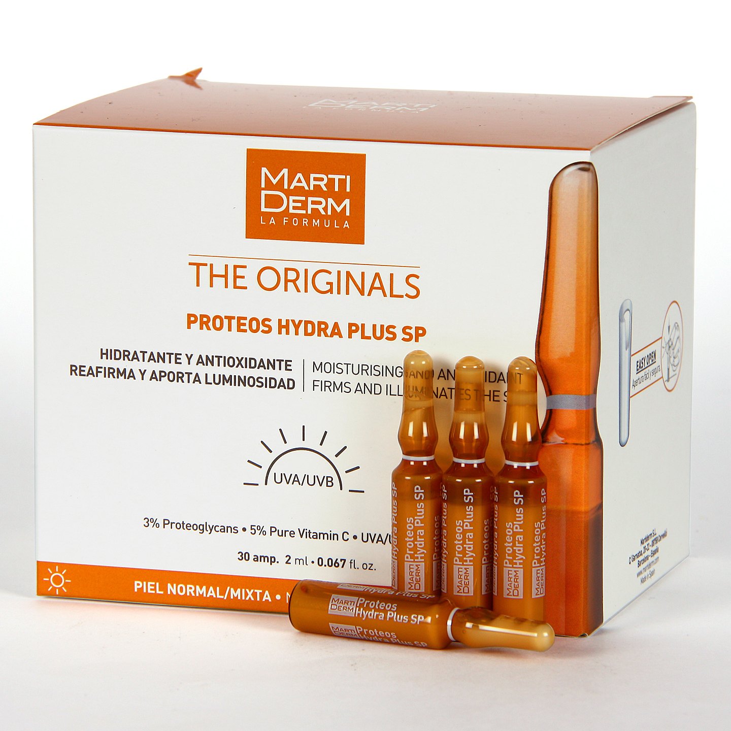 Tinh Chất Marti Derm The Originals Proteos Hydra Plus SP Ampoule - Image 2
