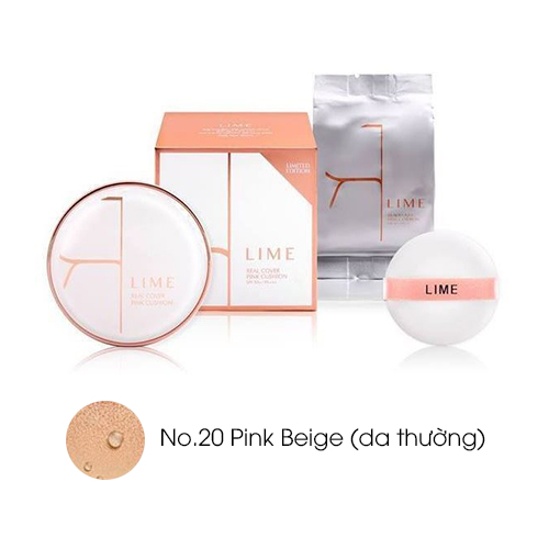 Cushion Lime V Real Cover Pink - Image 13