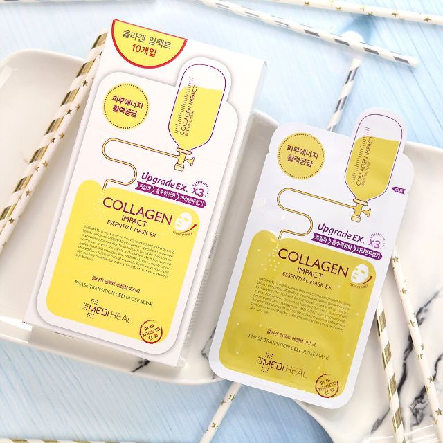 Mặt Nạ Mediheal Collagen Impact Essential Mask EX 5 Miếng - Image 4