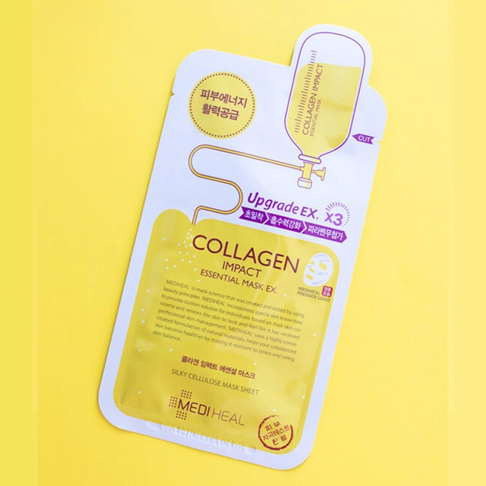Mặt Nạ Mediheal Collagen Impact Essential Mask EX 5 Miếng - Image 3