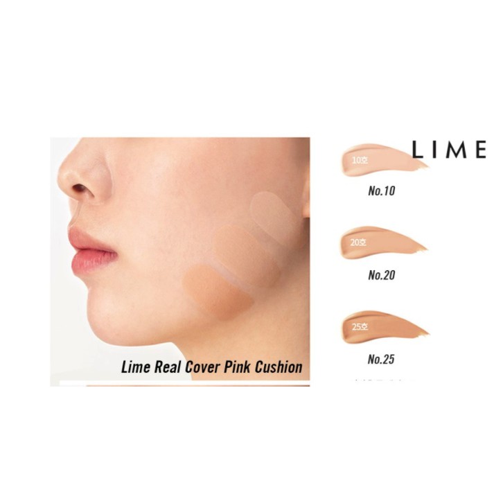 Cushion Lime V Real Cover Pink - Image 5
