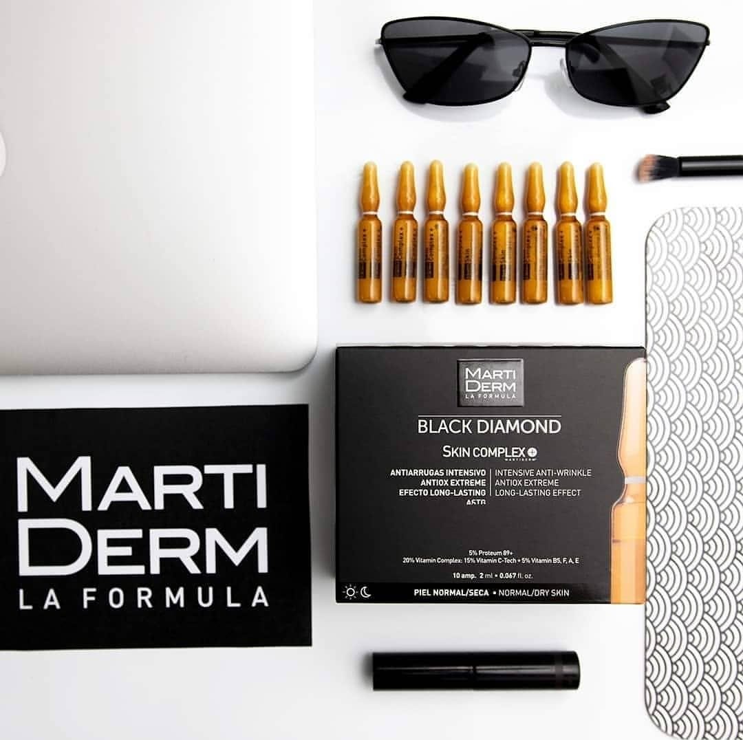 Tinh Chất Marti Derm Black Diamond Skin Complex Advanced Ampoule - Image 4