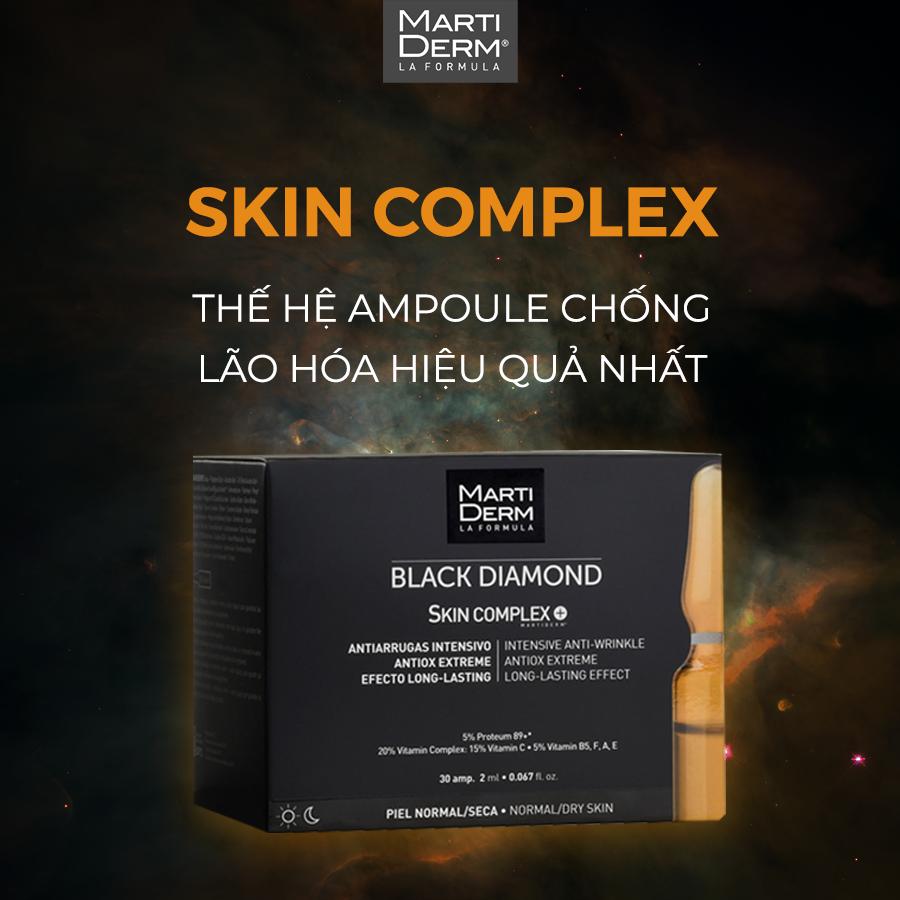 Tinh Chất Marti Derm Black Diamond Skin Complex Advanced Ampoule - Image 6